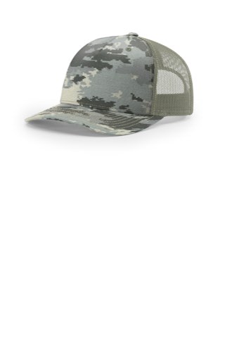 Printed Five-Panel Trucker - Richardson 112PFP, ready for custom embroidery or printing