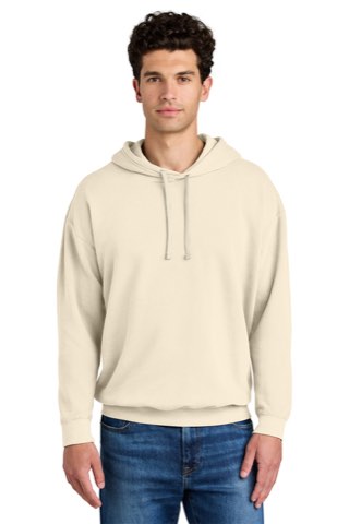 Lightweight Hooded Sweatshirt - Comfort Colors 1467, ready for custom embroidery or printing