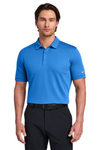 Dri-FIT Solid Icon Pique Modern Fit Polo - Nike 746099, ready for custom embroidery or printing