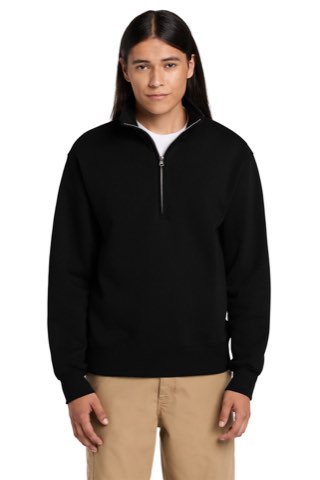 Unisex 10-Ounce Heavyweight 1/2-Zip Sweatshirt - Bella+Canvas BC4740, ready for custom embroidery or printing