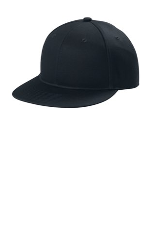 Snapback Flat Bill Cap - Port Authority C406, ready for custom embroidery or printing