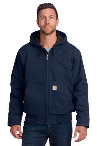 Washed Duck Active Jac - Carhartt CT104050, ready for custom embroidery or printing