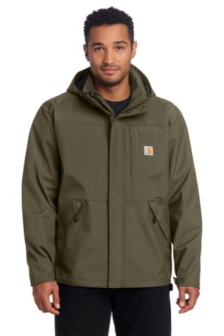 Storm Defender Shoreline Jacket - Carhartt CT104670, ready for custom embroidery or printing