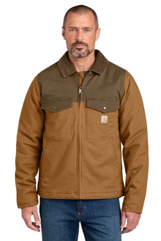Montana Rugged Flex Duck Jacket - Carhartt CT106432, ready for custom embroidery or printing