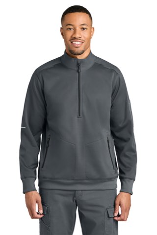 FLD & RSCU 1/2-Zip Mid-Layer - Carhartt CTC86912, ready for custom embroidery or printing