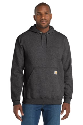 Midweight Hooded Logo Sweatshirt - Carhartt CTK288, ready for custom embroidery or printing