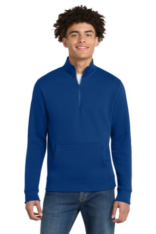 V.I.T. Fleece 1/4-Zip - District DT6106, ready for custom embroidery or printing