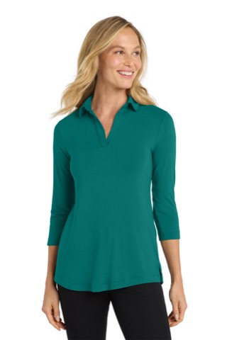Women's Luxe Knit Tunic - Port Authority LK5601, ready for custom embroidery or printing
