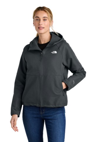 Women's Barr Lake Hooded Soft Shell Jacket - The North Face NF0A8BUE, ready for custom embroidery or printing