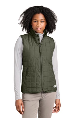 Women's Iron Drift Quilted Vest - The North Face NF0A8JF0, ready for custom embroidery or printing