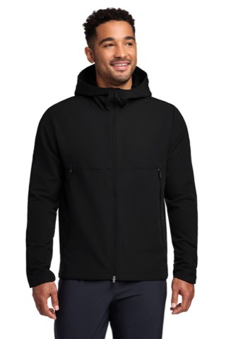 Hooded Soft Shell Jacket - Nike NKDR1543, ready for custom embroidery or printing