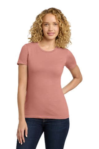 Women's Cotton Tee - Next Level NL3900, ready for custom embroidery or printing