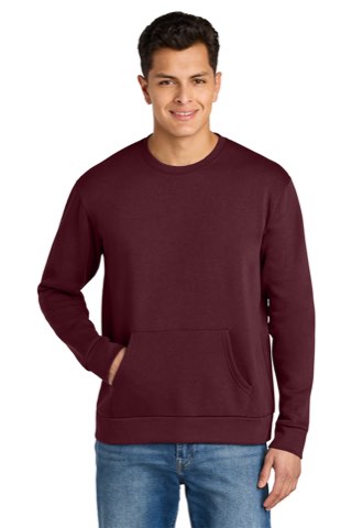 Santa Barbara Pocket Sweatshirt - Next Level NL9001, ready for custom embroidery or printing