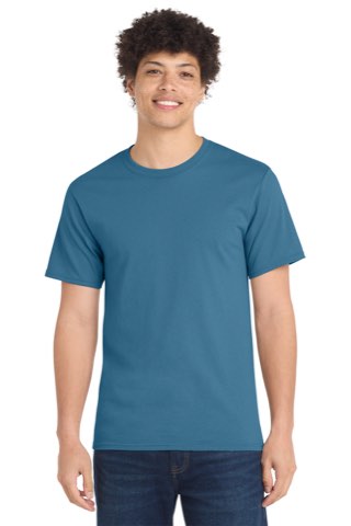 Tall Essential Tee - Port & Company PC61T, ready for custom embroidery or printing