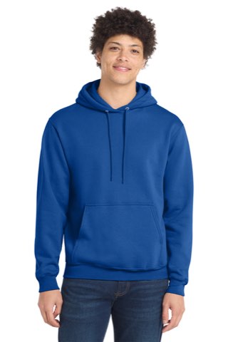 Tall Core Fleece Pullover Hooded Sweatshirt - Port & Company PC78HT, ready for custom embroidery or printing