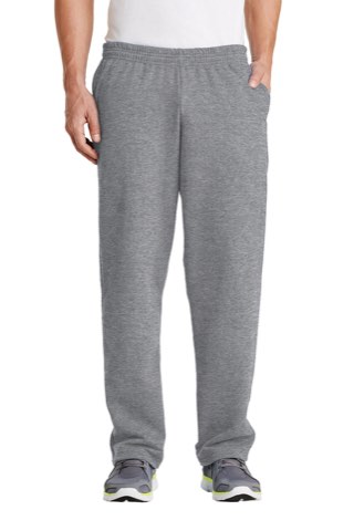 Core Fleece Sweatpant with Pockets - Port & Company PC78P, ready for custom embroidery or printing