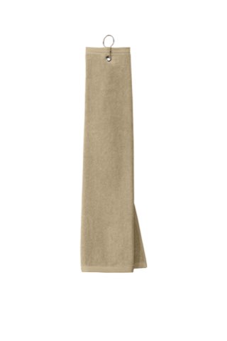 Grommeted Tri-Fold Golf Towel - Port Authority TW50, ready for custom embroidery or printing