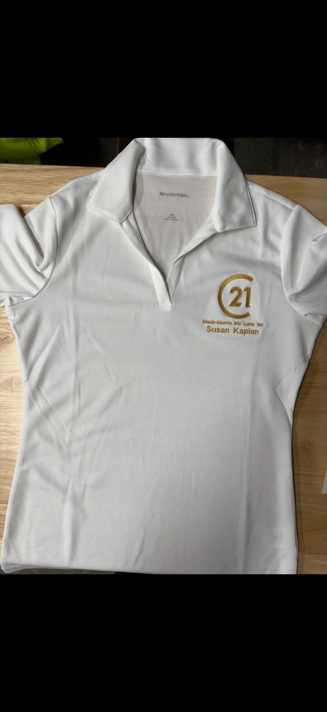 Embroidered polo by Meadow Prints & Embroidery, serving Freehold, NJ