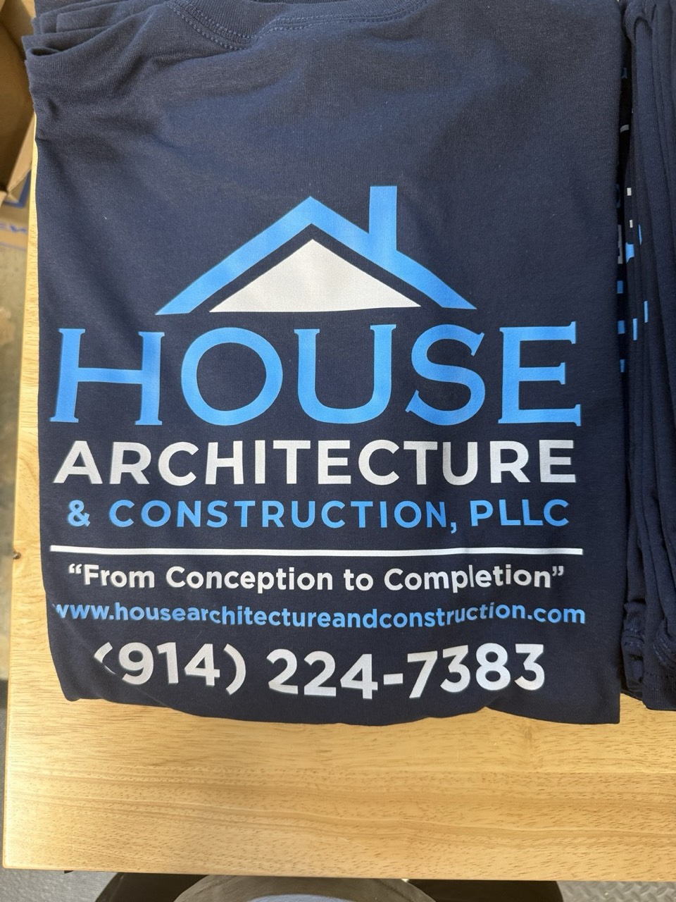Screen-printed tee, back by Meadow Prints & Embroidery, serving Asbury Park, NJ