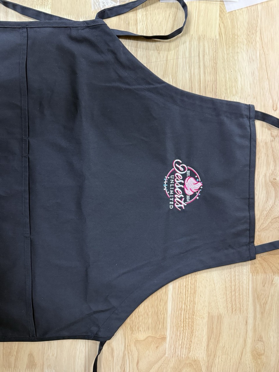 Embroidered apron by Meadow Prints & Embroidery, serving Long Branch, NJ